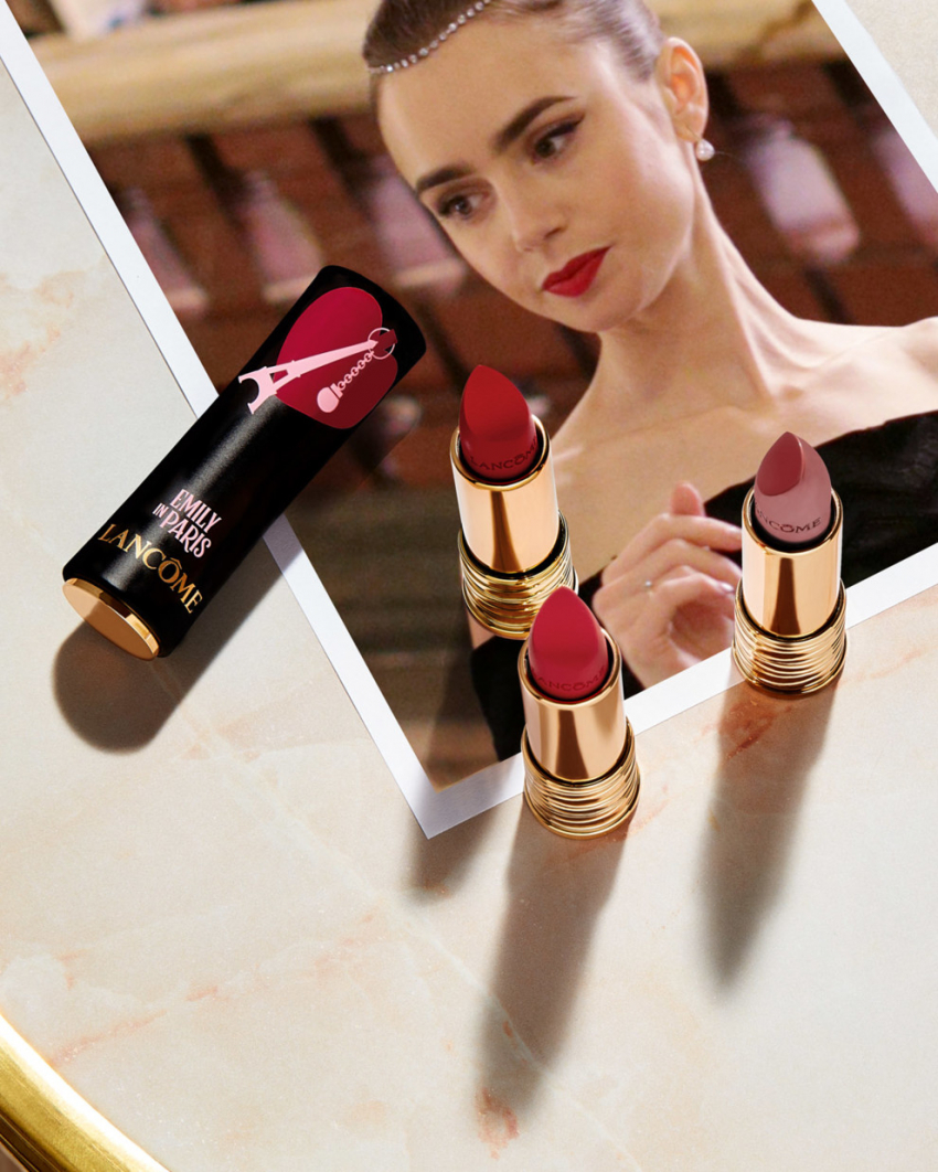 Emily in Paris: новая коллекция макияжа Lancôme - «Новости красоты»